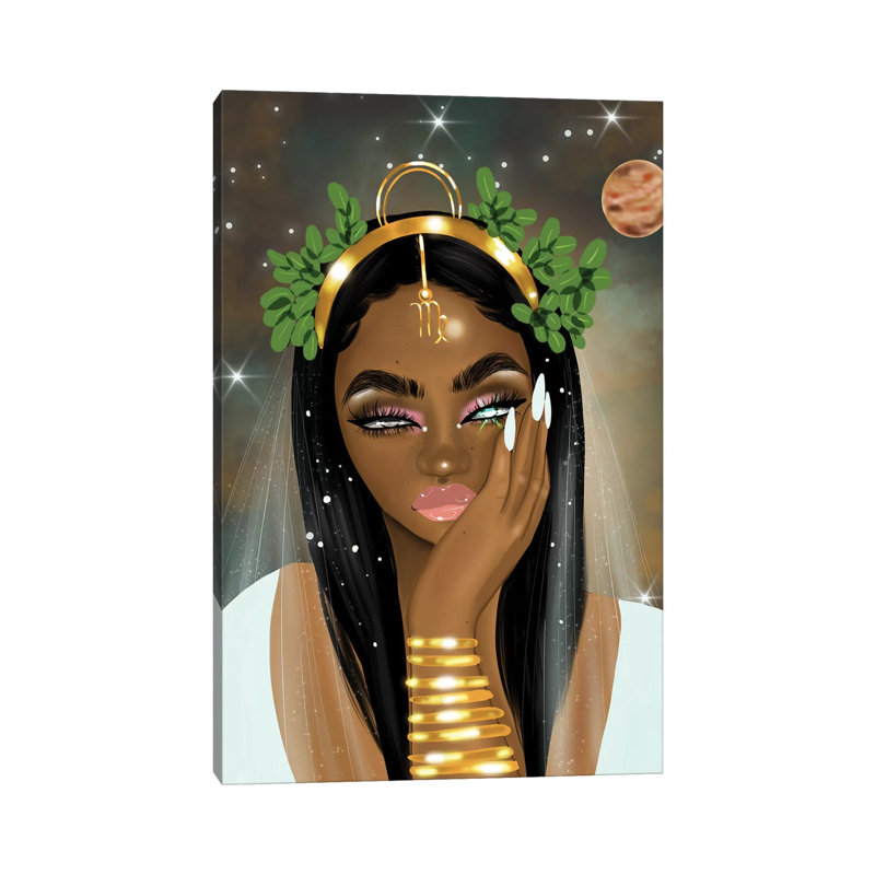 Virgo Babe by Zola - Print on Canvas, Wrapped Canvas, 66.04cm H x 45.72cm W x 1.91cm D