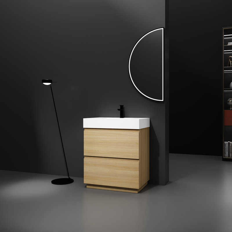 Meuble-lavabo de 30 po avec lavabo simple