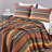 Avery Striped Pre-Washed Cotton Quilt Set-1038283814-1009676167