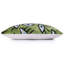 Oreiller en velours de soie vert avec insert 16 x 24