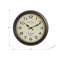 Horloge murale 16 po