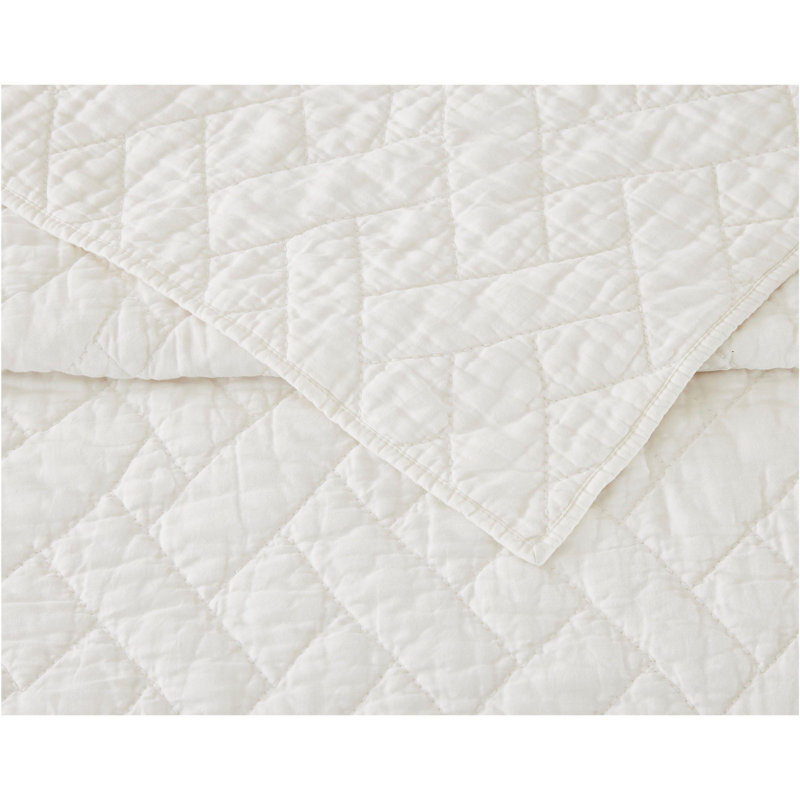 Ensemble de couvre-lit en coton Dream Weaver, Couvre-lit simple et 1 taie standard