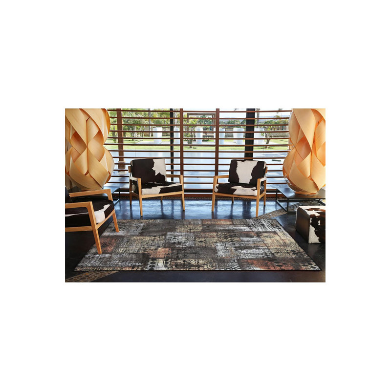 Tapis décoratif à motifs créatifs et lavable à la machine, Tapis de couloir 2 pi 6 po x 6 pi 7 po inclus