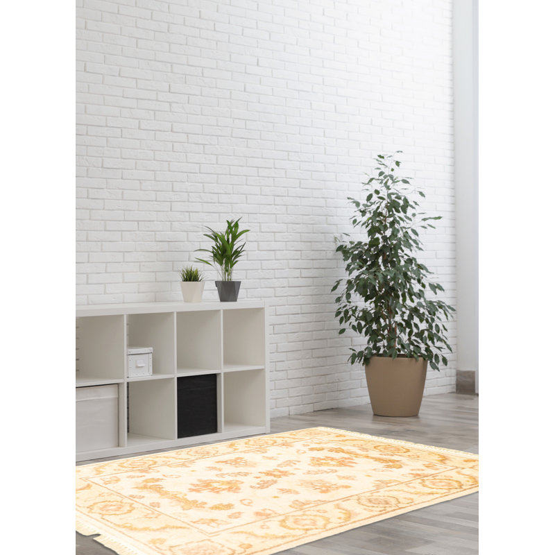 Bittle Wool Oriental Indoor Rug