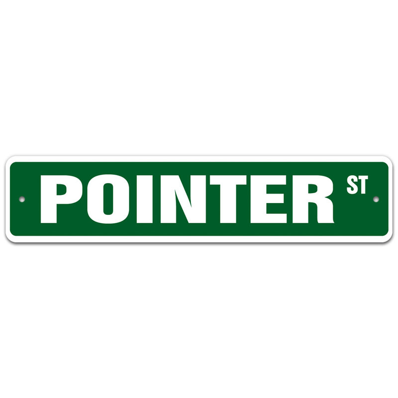 Plaque de rue Dao, H 6 po x l 24 po x P 0,1 po