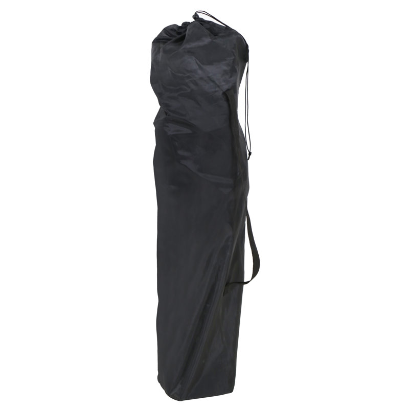 Chaise de camping pliante Dallan, Noir