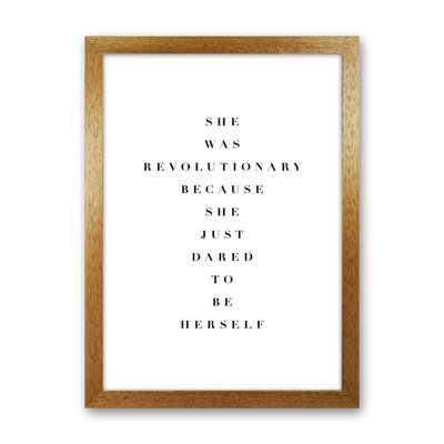 She Was Revolutionary - Print
