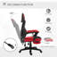 Fauteuil inclinable avec dossier haut Vinsetto