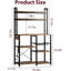 90 cm W Iron Shelving Unit