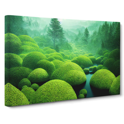 Euphoric Forest - Wrapped Canvas Print