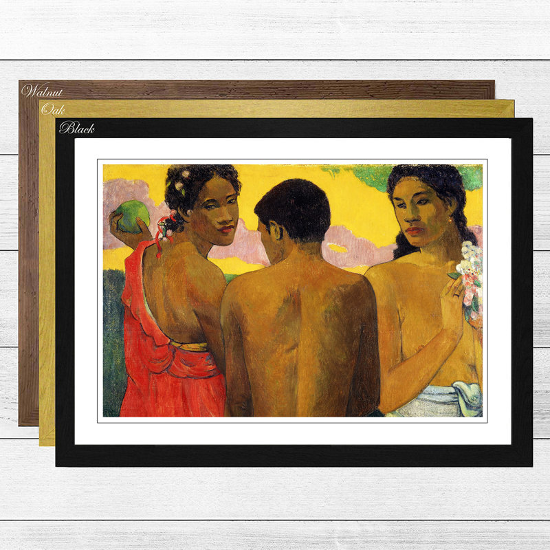 Paul Gauguin - Single Picture Frame Painting, Black