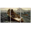 «The Fog Avertissement» par Winslow Homer, impression sur toile 3 pièces-90975352-90975351