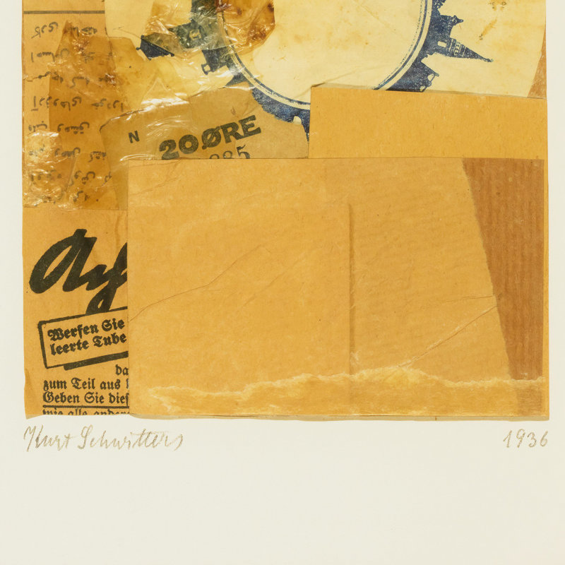 Objet Trouvé  by Kurt Schwitters, 24"H x 18"W