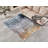 Collection Abstract Design Turquoise Gray Rust Machine Washable Super Soft Area Rug-161729607