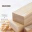 Blanc + lin noir + lampes sur pied de forme libre en bois massif