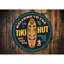 Plaque en aluminium Tiki Hut-58622541