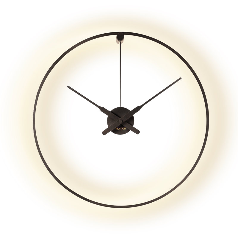 Ombra Aluminium Skeleton Wall Clock