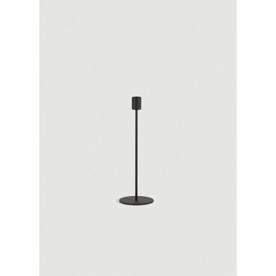 Black Doric Candle Holder - Large