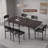 Josellyn Metal Base Dining Table