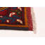Tapis orange en laine noué à la main de conception unique 8 pi 4 po x 11 pi 9 po Kargahi