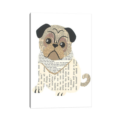 " Pug " by Paper Cutz