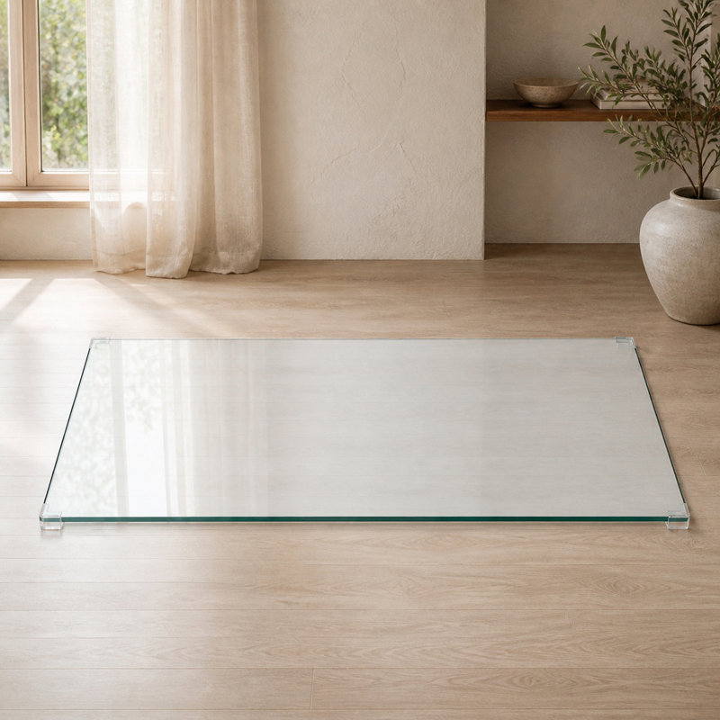 Sumdeal Rectangular Tempered Glass Replacement Tabletop