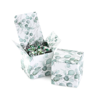 Boîte de faveur de douche Greenery