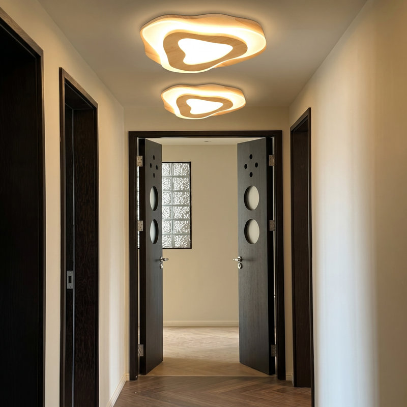 Acrylic LED Flush Mount, 3.14" H x 23.62" W x 23.62" D