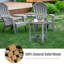 Ewarton Cross Legs End Table