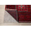 Tapis décoratif en laine de conception unique en laine rouge de 3 pi 1 po x 5 pi 10 po noué à la main Balouch