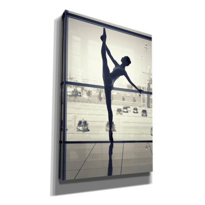 'Ballet Dancer Silhouette' by Design Fabrikken Canvas Wall Art