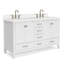  Ensemble de meuble-lavabo double 61 "-459167774
