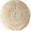 POUF EN LAINE TRICOTÉE 20 X 20-114232401