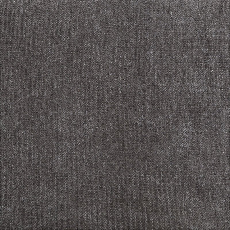 Lit tapissier élégant en chenille beige avec motif à damier, très grand, gris, Gris, Très grand lit