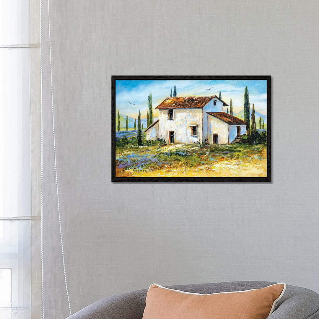 Provence von Natalia Grinchenko - Galerie- GiclÃ©e auf Leinwand