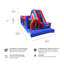 Jeu gonflable JumpOrange Rainbow Xtreme