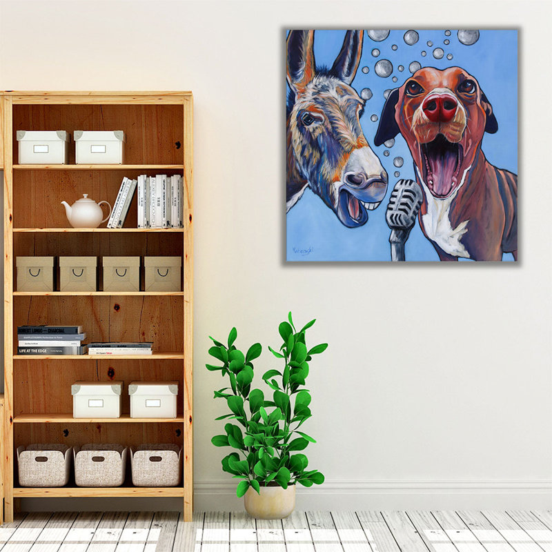 Harmonie - reproduction d'art sur toile, H 30 po x l 30 po