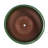 3 Ceramic Flowerpots In Antique , All-Weather Durability, Reinforced Ceramic, Built-In Drainage For Plant Vitality, 14.92" L W 12.5" H, 45.71 Lbs Modern Flowerpot Of 3 Hole, Ideal Indoor And Outdoor-1108634157