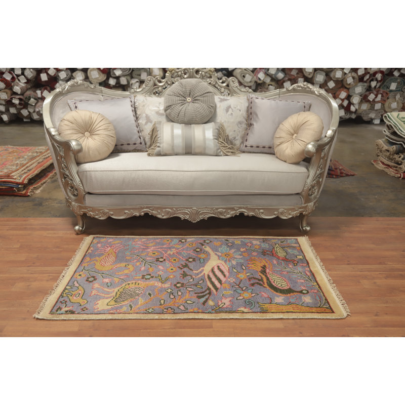 Tapis indien en laine 3x5