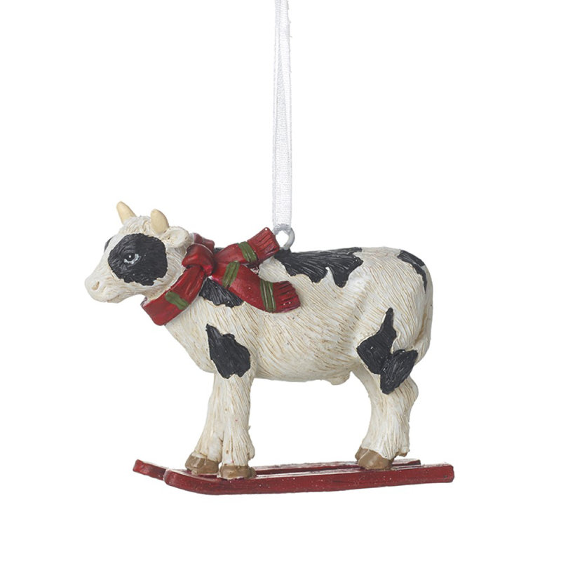 6cm Resin Animals Hanging Figurine Ornament