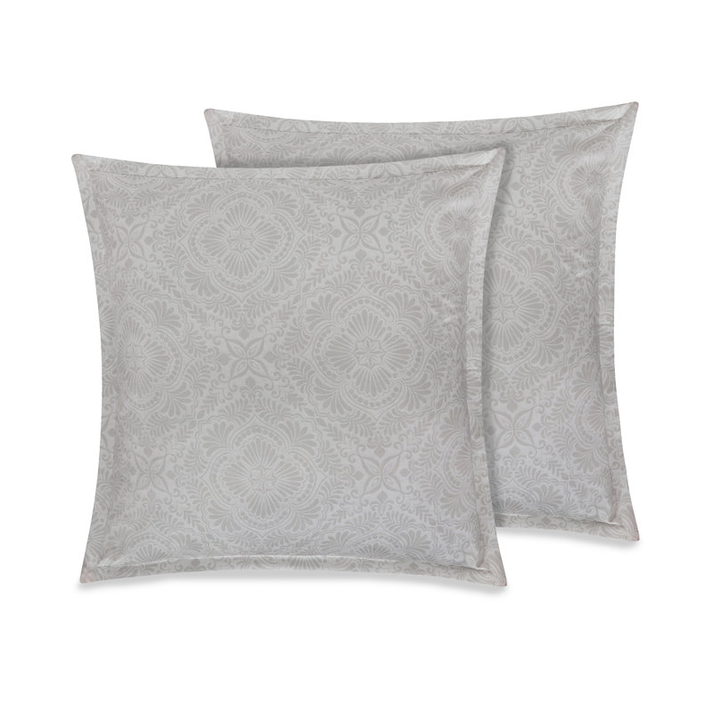 Taie décorative 100% coton, Lyla brun