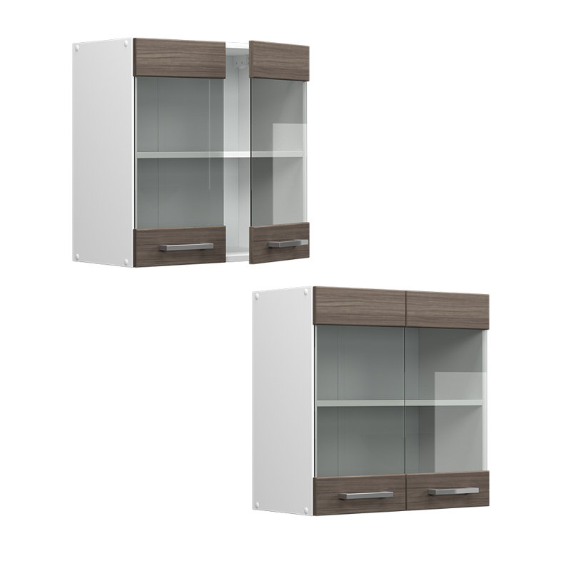 Katie-Mae Module 253 + front white HGL, White/Brown