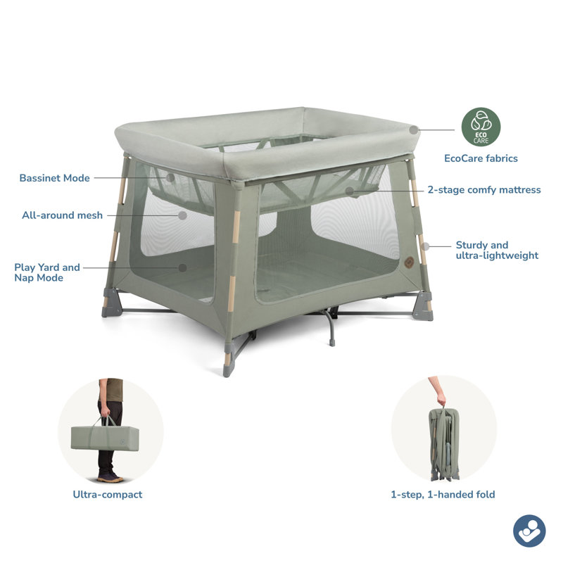 Swift Play Yard, Classic Green