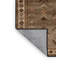 Tapis brun turc lavable à la machine-105456150