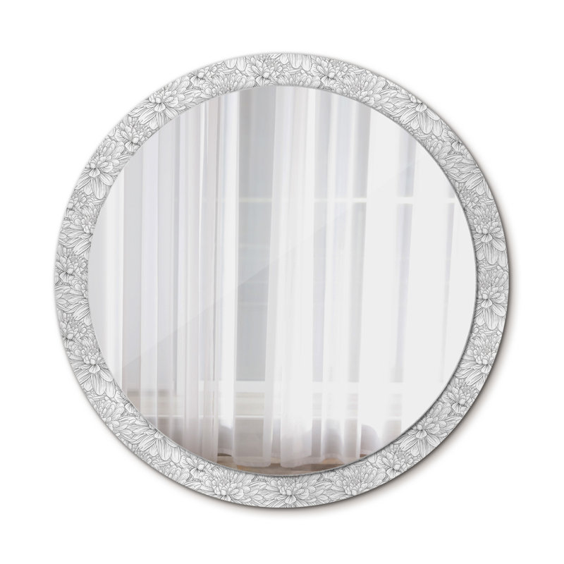 Huldar Glass Flat Wall Mirror