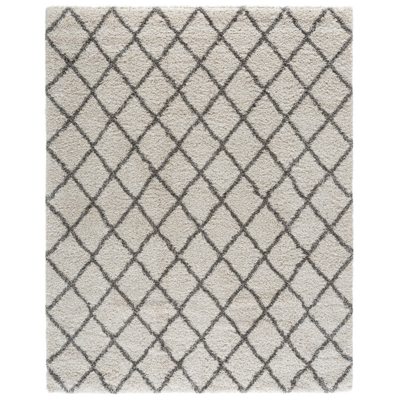 Hudson Shag Performance Geometric Rug, Rectangle 8' x 10'