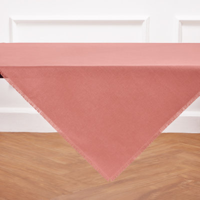 Fringe - 100% Pure Linen Table Throw