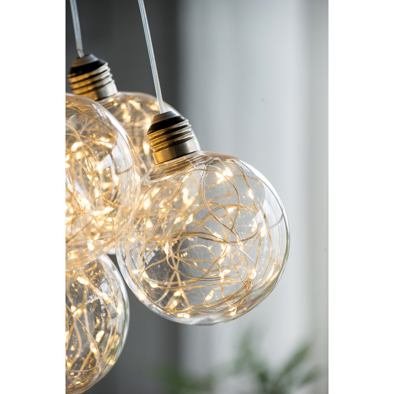 Isander 18 - Light LED Cluster Pendant, 41" H x 21.5" W x 18" D