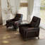 Fauteuil inclinable traditionnel en bois massif Edwin-964800326