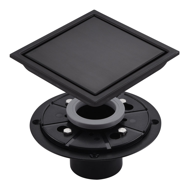 4.33'' Square Tile-In Shower Drain